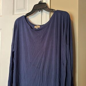 PIKO Blue Long Sleeve Top